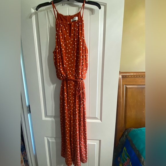 Whimsical Polka Dot Jumpsuit - Picture 1 of 6